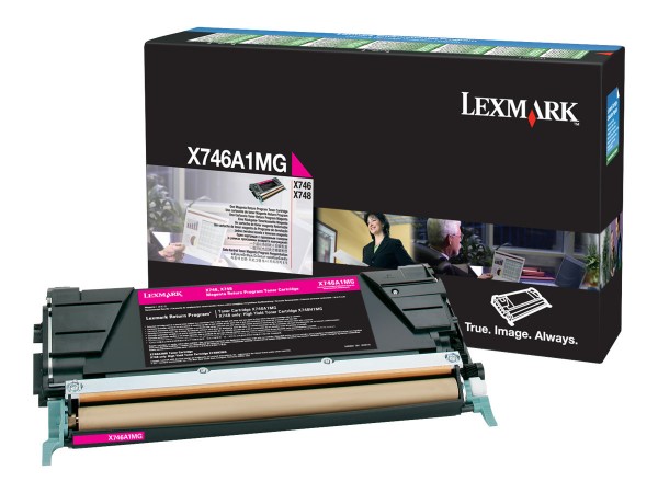 Lexmark - Magenta - Original - Tonerpatrone LCCP, LRP - für Lexmark X746de, X748de, X748de LDS, X748de Statoil, X748dte