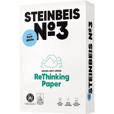 Steinbeis Kopierpapier No.3 ISO 90 K1601666080A A4 500Bl.