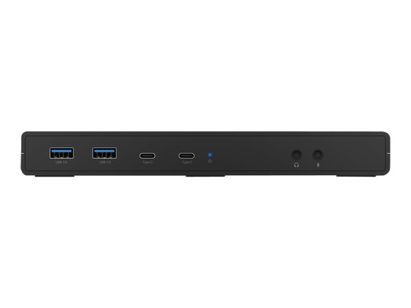 ICY BOX IB-DK2245AC - Dockingstation - USB-C / Thunderbolt 3 - 2 x HDMI, 2 x DP - GigE - 100 Watt