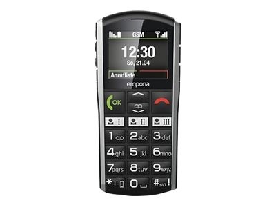 emporiaSIMPLICITY V27 - Feature Phone - RAM 32 MB / Internal Memory 64 MB - LCD-Anzeige - 220 x 176 Pixel - Schwarz