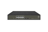 LevelOne Switch 8x GE GES-2110P 2xGSFP 19