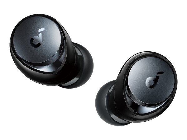Soundcore Space A40 - True Wireless-Kopfhörer mit Mikrofon - im Ohr - Bluetooth - aktive Rauschunterdrückung - Schwarz