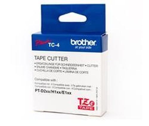 Brother TC4 - Ersatz-Schneideklinge - für P-Touch PT-11, 1100, 1200, D200, D210, E100, E110, H100, H110, H75; P-Touch Cube PT-P300