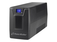 PowerWalker VI 600 SCL - USV - Wechselstrom 162 - 290 V - 360 Watt - 600 VA - 7 Ah - USB - Ausgangsanschlüsse: 2