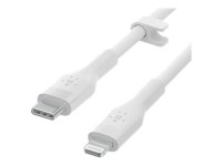 Belkin BOOST CHARGE - Lightning-Kabel - 24 pin USB-C männlich zu Lightning männlich - 2 m - weiß