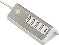 Brennenstuhl 1508230 USB-Ladegerät Innenbereich 5 x USB USB-C Buchse Power Delivery