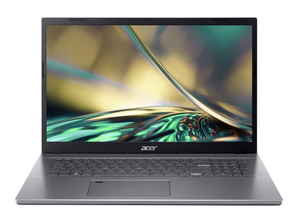 Acer Aspire 5 A517-53 - Intel Core i5 1235U / 1.3 GHz - ESHELL - Intel Iris Xe Grafikkarte - 8 GB RAM - 256 GB SSD - 43.9 cm (17.3") IPS 1920 x 1080 (Full HD) - Wi-Fi 6 - Stahlgrau - kbd: Deutsch