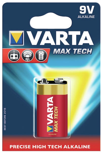 Varta Longlife Max Power 4722 - Batterie 9V - Alkalisch