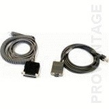 Datalogic - Kabel seriell - DB-9 (W) - gewickelt - für DLL 5510-M, 6010-M; Dragon D101; Gryphon D100, D200, M100, M200; Lynx D302; Touch 65, 90