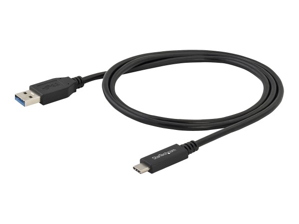 StarTech USB auf USB-C Kabel - St/St - 1m - USB 3.0 - USB A zu USB-C - USB Kabel Stecker zu Stecker - USB C zu USB - USB-Kabel - USB (M) bis USB-C (M) - USB 3.0 - 1 m - Schwarz - für P/N: HB30A3A1CST, HB30C3A1CST, HB30C5A2CSC, HB30C5A2CST, HBS304A24A, MST30C2HDPPD