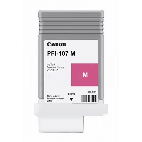Canon PFI-107 M - 130 ml - Magenta - Original - Tintenbehälter - für imagePROGRAF iPF670, iPF680, iPF685, iPF770, iPF780, iPF785