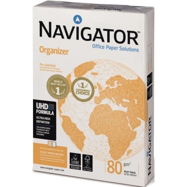 Navigator Kopierpapier Organizer 82479A80S DIN A4 ws 500 Bl./Pack.