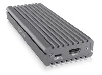 ICY BOX IB-1817M-C31 - Speichergehäuse mit Datenanzeige - M.2 - NVMe - USB 3.1 (Gen 2)