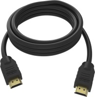 VISION Professional - HDMI-Kabel mit Ethernet - HDMI männlich zu HDMI männlich - 2 m - Schwarz - 4K Unterstützung
