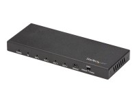 StarTech 4 Port HDMI Splitter - 4K 60Hz - 1x4 HDMI Verteiler - HDR - Video-/Audio-Splitter - 4 x HDMI - Desktop