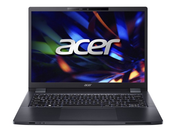 Acer TravelMate P4 14 TMP414-53 - Intel Core i5 1335U / 1.3 GHz - Win 11 Pro - Intel Iris Xe Grafikkarte - 16 GB RAM - 512 GB SSD - 35.6 cm (14") IPS 2240 x 1400 (WQXGA) - 802.11a/b/g/n/ac/ax (Wi-Fi 6E) - Slate Blue - kbd: Deutsch