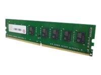QNAP - A1 version - DDR4 - Modul - 4 GB - DIMM 288-PIN - 2400 MHz / PC4-19200 - CL17 - 1.2 V - ungepuffert - non-ECC