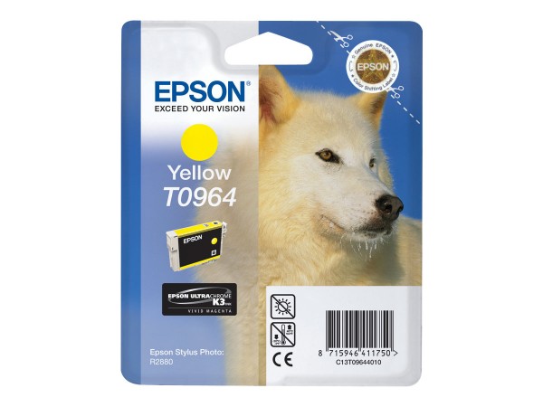 Epson T0964 - 11.4 ml - Gelb - Original - Blisterverpackung - Tintenpatrone - für Stylus Photo R2880