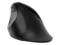 Kensington Pro Fit Ergo Wireless Mouse - Maus - ergonomisch - 5 Tasten - kabellos - 2.4 GHz, Bluetooth 4.0 LE - kabelloser Empfänger (USB) - Schwarz - retail