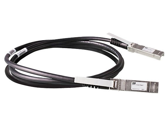 HPE Aruba Direct Attach Copper Cable - 10GBase Direktanschlusskabel - SFP+ (M) bis SFP+ (M) - 3 m - twinaxial - passiv - für HPE Aruba 2540 48G, 2930F 24G, 2930F 48G, 2930M 24, 8320, 8325-48Y8C