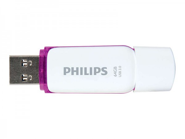 Philips FM64FD75B Snow edition 3.0 - USB-Flash-Laufwerk - 64 GB - USB 3.0