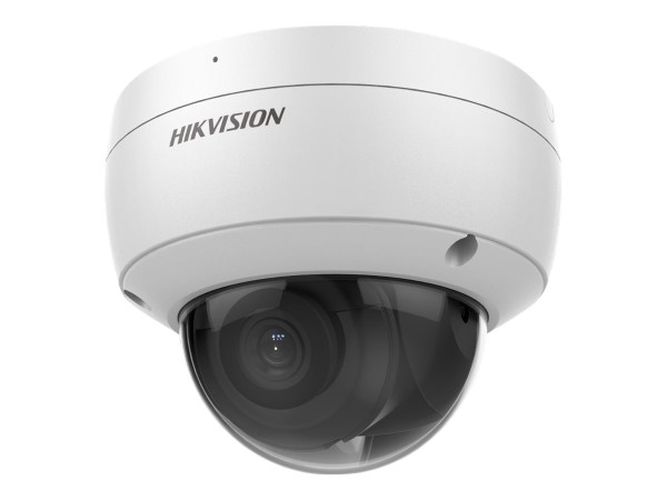Hikvision Pro Series EasyIP 2.0 Plus with AcuSense DS-2CD2143G2-IU - Netzwerk-Überwachungskamera - Kuppel - staubdicht/wasserdicht/vandalismusresistent - Farbe (Tag&Nacht) - 4 MP - 2688 x 1520 - M12-Anschluss - feste Irisblende - feste Brennweite - Audio - LAN 10/100 - MJPEG, H.264, H.265, H.265+, H.264+ - Gleichstrom 12 V / PoE Klasse 3