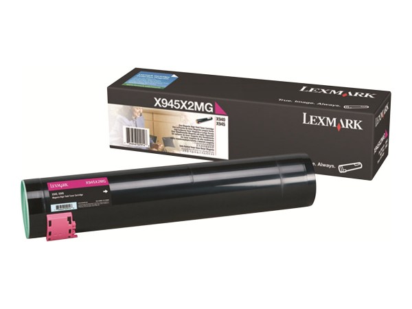 Lexmark - Hohe Ergiebigkeit - Magenta - Original - Tonerpatrone LCCP - für Lexmark X940e, X940e Page Plus Solution, X945e, X945e Page Plus Solution