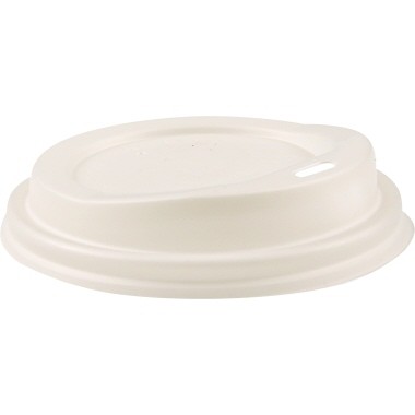 NATURE Star Deckel 40046 C-PLA 9x2,4cm für 0,3l weiß 50 St./Pack.