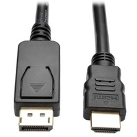 Eaton P582-006-V2 DisplayPort 1.2-auf-HDMI-Adapterkabel - DP mit Verriegelungen