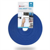 VELCRO One Wrap Band 25m 16mm Blau VEL-OW64129
