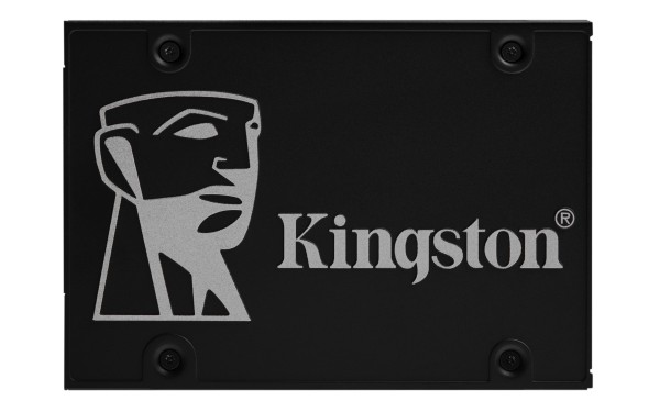 Kingston KC600 - SSD - verschlüsselt - 256 GB - intern - 2.5" (6.4 cm) - SATA 6Gb/s - 256-Bit-AES - Self-Encrypting Drive (SED), TCG Opal Encryption