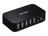 D-Link Netzwerkkommunikation Hub/Repeate DUB-H7/E Geschwindigkeit: 480 MBit/sek./