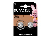 Duracell - Batterie 2 x CR2016 - Li - 90 mAh