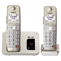 Panasonic KX-TGE262GN - DECT-Telefon - Kabelloses Mobilteil - Freisprecheinrichtung - 200 Eintragung