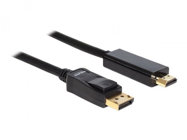 Delock - Adapterkabel - DisplayPort männlich zu HDMI männlich - 2 m