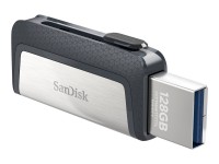 SanDisk Ultra Dual - USB-Flash-Laufwerk - 64 GB - USB 3.1 / USB-C