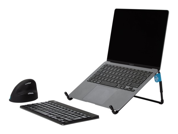 R-Go Steel Travel - Notebook-Ständer - 55.9 cm - 10" - 22" - Schwarz
