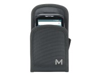 Mobilis REFUGE Holster S - Umhängetasche für Mobiltelefon/Mobilgerät - 1680D Polyester - Schwarz