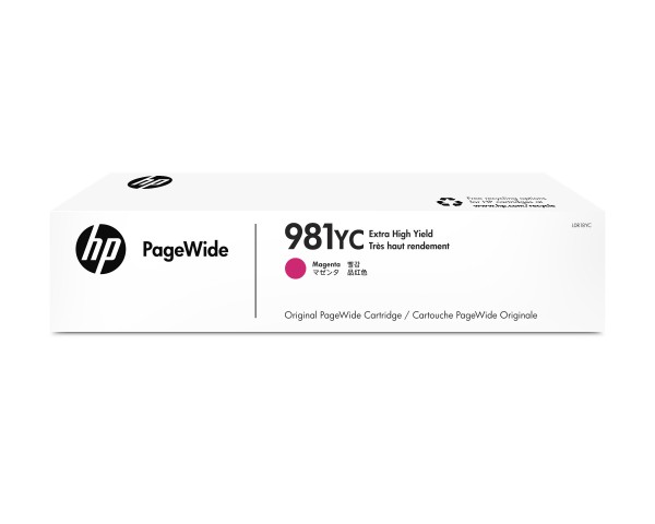 HP Tinte L0R18YC 981YC magenta 16.000 Seiten 183 ml Große Füllmenge 1 Stück