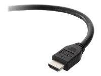 Belkin Standard - HDMI-Kabel - HDMI (M) bis HDMI (M) - 3 m - Doppelisolierung - Schwarz - 4K Unterstützung