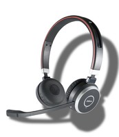 AGFEO Evolve 65 BT Duo - Kopfhörer - Kopfband - Anrufe & Musik - Grau - Status - Kabellos