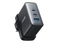 Anker 736 (Nano II) - Netzteil - 100 Watt - 2.1 A - IQ 3.0 - 3 Ausgabeanschlussstellen (USB, 2 x USB-C)