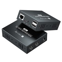 Techly HDMI KVM Extenderüber Netzwerkkabel max. 150m 1080p 60 Hz - Kabel - Digital/Daten