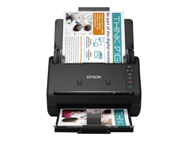 Epson WorkForce ES-500W II - Dokumentenscanner - Contact Image Sensor (CIS) - Duplex - 215.9 x 6069 mm - 600 dpi x 600 dpi - bis zu 35 Seiten/Min. (einfarbig) / bis zu 35 Seiten/Min. (Farbe) - automatischer Dokumenteneinzug (100 Blätter) - bis zu 4000 Scanvorgänge/Tag - USB 3.0, Wi-Fi(n)