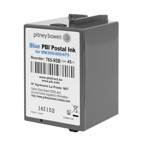 Frankierprofi Farbpatrone blau für Pitney Bowes DM300C, DM400C, DM450C+ Frankiermaschine