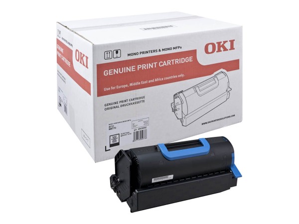 OKI - Schwarz - Original - Tonerpatrone - für MB770dfnfax, 770dn, 770dnfax
