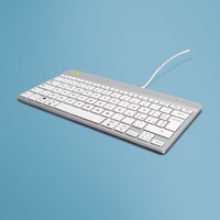 R-Go Compact Break - Tastatur - mit integrierter Pauseanzeige