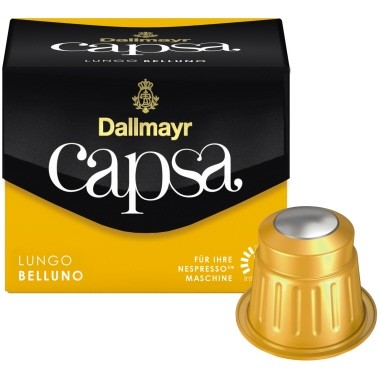 Dallmayr Kaffeekapsel capsa Lungo Belluno 105000000 10 St./Pack.