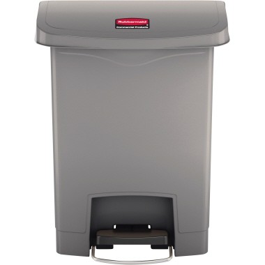 Rubbermaid Tretabfalleimer Slim Jim 1883600 Kunststoff 30l grau