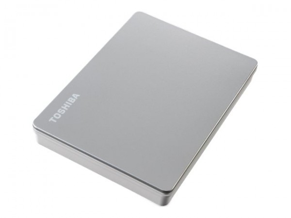 Toshiba Canvio Flex - Festplatte - 4 TB - extern (tragbar) - 2.5" (6.4 cm) - USB 3.2 Gen 1 - Silber